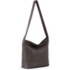 image:imageThe Sak De Young Hobo Bag  Premium Leather Womens Handbag for Everyday amp Travel  Durable Large Purse With Zipper PocketSlate