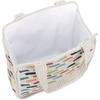 image:imageThe Sak Ellen Insulated Tote in Crochet Double Handle Straps Prisma Tile