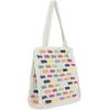 image:imageThe Sak Ellen Insulated Tote in Crochet Double Handle Straps Prisma Tile