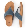 image:imageThe Sak Everly Slide Sandal  Womens Flat Fashion Slides with Soft Cushion Sole  Beach Slip On Sandals For Everyday