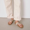 image:imageThe Sak Everly Slide Sandal  Womens Flat Fashion Slides with Soft Cushion Sole  Beach Slip On Sandals For EverydayEcru Multi Beads