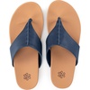 image:imageThe Sak Everly Slide Sandal  Womens Flat Fashion Slides with Soft Cushion Sole  Beach Slip On Sandals For EverydayIndigo