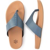 image:imageThe Sak Everly Slide Sandal  Womens Flat Fashion Slides with Soft Cushion Sole  Beach Slip On Sandals For EverydayMaritime