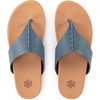 image:imageThe Sak Everly Slide Sandal  Womens Flat Fashion Slides with Soft Cushion Sole  Beach Slip On Sandals For EverydayMaritime