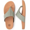 image:imageThe Sak Everly Slide Sandal  Womens Flat Fashion Slides with Soft Cushion Sole  Beach Slip On Sandals For EverydayMeadow