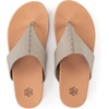 image:imageThe Sak Everly Slide Sandal  Womens Flat Fashion Slides with Soft Cushion Sole  Beach Slip On Sandals For EverydaySand