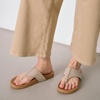 image:imageThe Sak Everly Slide Sandal  Womens Flat Fashion Slides with Soft Cushion Sole  Beach Slip On Sandals For EverydaySand