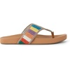 image:imageThe Sak Everly Slide Sandal  Womens Flat Fashion Slides with Soft Cushion Sole  Beach Slip On Sandals For EverydaySummertide Stripe