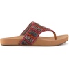 image:imageThe Sak Everly Slide Sandal  Womens Flat Fashion Slides with Soft Cushion Sole  Beach Slip On Sandals For EverydaySunset Stripe