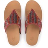 image:imageThe Sak Everly Slide Sandal  Womens Flat Fashion Slides with Soft Cushion Sole  Beach Slip On Sandals For EverydaySunset Stripe