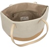 image:imageThe Sak Faye Tote in Crochet Double Shoulder Straps Natural amp Bamboo Block