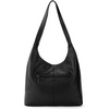 image:imageThe Sak Huntley Hobo Bag  Premium Leather Womens Purse for Everyday amp Travel  Handbag with Shoulder Bag StrapsBlack