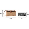image:imageThe Sak Iris Smartphone Crossbody Purse  Small Womens Cellphone Bag amp Wallet For Everyday Convertible Wristlet With ZipperBamboo Medallion  Crochet