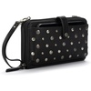 image:imageThe Sak Iris Smartphone Crossbody Purse  Small Womens Cellphone Bag amp Wallet For Everyday Convertible Wristlet With ZipperBlack Stud  Leather