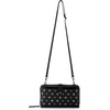 image:imageThe Sak Iris Smartphone Crossbody Purse  Small Womens Cellphone Bag amp Wallet For Everyday Convertible Wristlet With ZipperBlack Stud  Leather