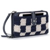 image:imageThe Sak Iris Smartphone Crossbody Purse  Small Womens Cellphone Bag amp Wallet For Everyday Convertible Wristlet With ZipperDenim Check