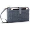 image:imageThe Sak Iris Smartphone Crossbody Purse  Small Womens Cellphone Bag amp Wallet For Everyday Convertible Wristlet With ZipperMaritime  Crochet