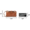 image:imageThe Sak Iris Smartphone Crossbody Purse  Small Womens Cellphone Bag amp Wallet For Everyday Convertible Wristlet With ZipperTobacco  Leather