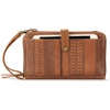 image:imageThe Sak Iris Smartphone Crossbody Purse  Small Womens Cellphone Bag amp Wallet For Everyday Convertible Wristlet With ZipperTobacco Crafted Stripe