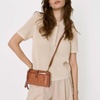 image:imageThe Sak Iris Smartphone Crossbody Purse  Small Womens Cellphone Bag amp Wallet For Everyday Convertible Wristlet With ZipperTobacco Emboss  Leather