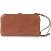 image:imageThe Sak Iris Smartphone Crossbody Purse  Small Womens Cellphone Bag amp Wallet For Everyday Convertible Wristlet With ZipperTobacco Emboss  Leather