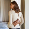 image:imageThe Sak Iris Smartphone Crossbody Purse  Small Womens Cellphone Bag amp Wallet For Everyday Convertible Wristlet With ZipperTobacco Emboss  Leather
