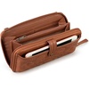 image:imageThe Sak Iris Smartphone Crossbody Purse  Small Womens Cellphone Bag amp Wallet For Everyday Convertible Wristlet With ZipperTobacco Emboss  Leather