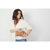 image:imageThe Sak Iris Smartphone Crossbody in Crochet Adjustable Crossbody Strap Bamboo Neutral Beads