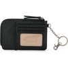 image:imageThe Sak Iris Wallet in Leather Elevated Card Holder with Keychain Black Leaf Embossed IIBlack Leaf Emboss