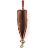 image:imageThe Sak Iris Wallet in Leather Elevated Card Holder with Keychain Black Leaf Embossed IITobacco Floral Emboss