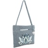 image:imageThe Sak Linden Crochet Convertible Crossbody Shoulder Bag Clutch Dove Lotus