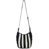 image:imageThe Sak Los Feliz Crossbody Purse  Womens Leather Handbag For Everyday amp Travel  Cross Body With Adjustable Shoulder StrapBlack Stripe