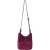 image:imageThe Sak Los Feliz Crossbody Purse  Womens Leather Handbag For Everyday amp Travel  Cross Body With Adjustable Shoulder StrapCurrant Suede