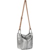 image:imageThe Sak Los Feliz Crossbody Purse  Womens Leather Handbag For Everyday amp Travel  Cross Body With Adjustable Shoulder StrapDark Silver