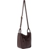 image:imageThe Sak Los Feliz Crossbody Purse  Womens Leather Handbag For Everyday amp Travel  Cross Body With Adjustable Shoulder StrapMahogany