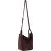 image:imageThe Sak Los Feliz Crossbody Purse  Womens Leather Handbag For Everyday amp Travel  Cross Body With Adjustable Shoulder StrapMahogany Suede