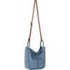 image:imageThe Sak Los Feliz Crossbody Purse  Womens Leather Handbag For Everyday amp Travel  Cross Body With Adjustable Shoulder StrapMaritime  Leather