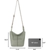 image:imageThe Sak Los Feliz Crossbody Purse  Womens Leather Handbag For Everyday amp Travel  Cross Body With Adjustable Shoulder StrapMeadow