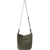 image:imageThe Sak Los Feliz Crossbody Purse  Womens Leather Handbag For Everyday amp Travel  Cross Body With Adjustable Shoulder StrapMoss Suede