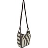 image:imageThe Sak Los Feliz Crossbody Purse  Womens Leather Handbag For Everyday amp Travel  Cross Body With Adjustable Shoulder StrapMushroom Stripe