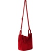 image:imageThe Sak Los Feliz Crossbody Purse  Womens Leather Handbag For Everyday amp Travel  Cross Body With Adjustable Shoulder StrapScarlet Suede