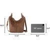 image:imageThe Sak Los Feliz Crossbody Purse  Womens Leather Handbag For Everyday amp Travel  Cross Body With Adjustable Shoulder StrapTobacco Suede