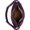 image:imageThe Sak Los Feliz Hobo Purse  Premium Large Leather Womens Handbag for Everyday amp Travel  Durable Purse With Zipper PocketAubergine Suede