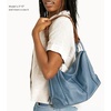 image:imageThe Sak Los Feliz Hobo Purse  Premium Large Leather Womens Handbag for Everyday amp Travel  Durable Purse With Zipper PocketMaritime