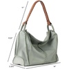 image:imageThe Sak Los Feliz Hobo Purse  Premium Large Leather Womens Handbag for Everyday amp Travel  Durable Purse With Zipper PocketMeadow