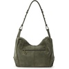 image:imageThe Sak Los Feliz Hobo Purse  Premium Large Leather Womens Handbag for Everyday amp Travel  Durable Purse With Zipper PocketMoss Suede