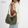 image:imageThe Sak Los Feliz Hobo Purse  Premium Large Leather Womens Handbag for Everyday amp Travel  Durable Purse With Zipper PocketMoss Suede