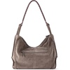 image:imageThe Sak Los Feliz Hobo Purse  Premium Large Leather Womens Handbag for Everyday amp Travel  Durable Purse With Zipper PocketMushroom Suede
