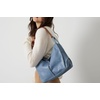 image:imageThe Sak Los Feliz Hobo Purse  Premium Large Leather Womens Handbag for Everyday amp Travel  Durable Purse With Zipper PocketMushroom Suede