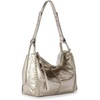 image:imageThe Sak Los Feliz Hobo Purse  Premium Large Leather Womens Handbag for Everyday amp Travel  Durable Purse With Zipper PocketPyrite